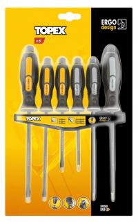 Go through skrūvgriezu komplekts 6 gab