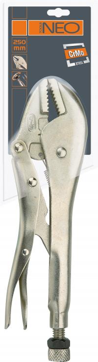 Locking atslēga - roratslēga 250mm, straight jaws