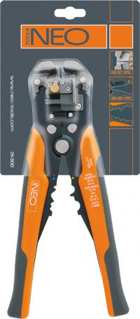 Knaibles  vadu galu tīrīšanai  - wire stripper  205mm, NEO